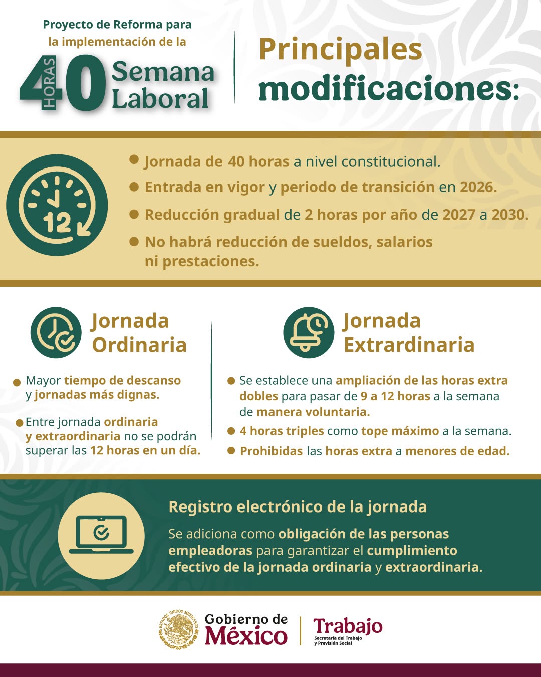 Ley 40 Horas